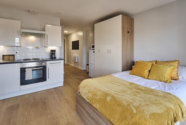 1 bed studio, Eastern Blvd, City Centre, Leicester, LE27JD - Image 1